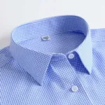 Men's Cotton Shirt with Collar Sizes 15.5 to 17, 6 Colours