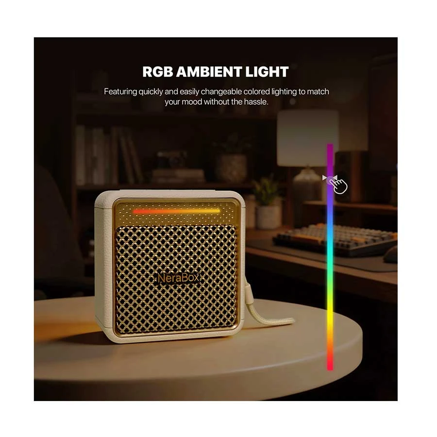 Fantech NeraBox BS164 Golden Portable Bluetooth Speaker