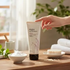 The Face Shop Rice Water Bright Foaming Cleanser 150ml (Korea)