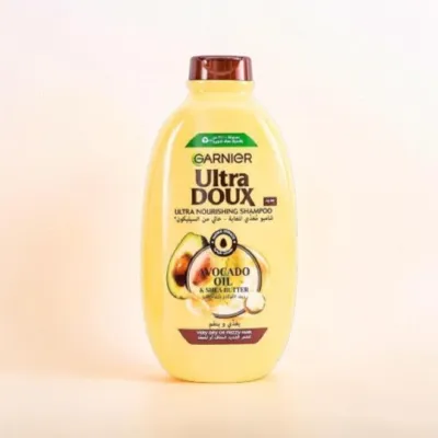 Garnier Ultra Doux Avocado Oil & Shea Butter Nourishing Shampoo 600ml (Egypt)