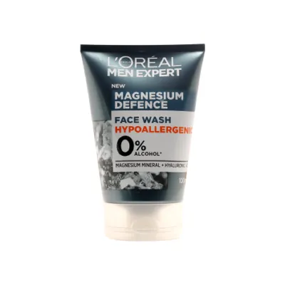 L'Oreal Paris Men Expert Magnesium Defense Face Wash 100ml (Germany)