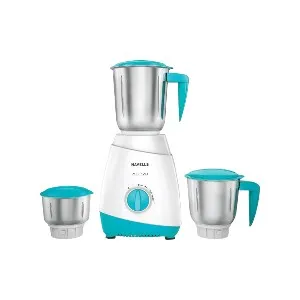 HAVELLS ASPRO 600 W MIXER GRINDER 3SSJar White- Light Blue H-1083
