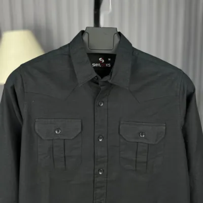 Premium Lap Seam Double Pocket Shirt