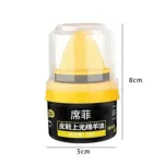 Leather Repair & Care Cream – Liquid Shoe Polish with Sponge, Universal Leather Balm for Shoes, Bags & Car Seats