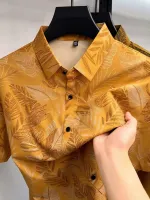 Men's Stretch Micro Fabric Half Sleeve Shirt, 6 Colours, M to XXL