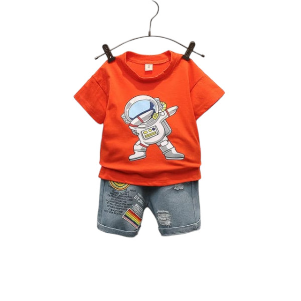 Summer Baby T-Shirt Pant Combo Set