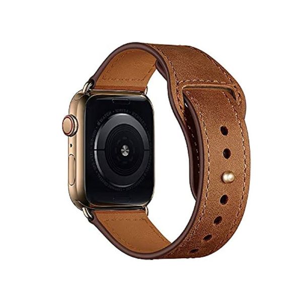 Promate Genio 42.L 42/44mm Leather Strap for Apple Watch Series 1-4