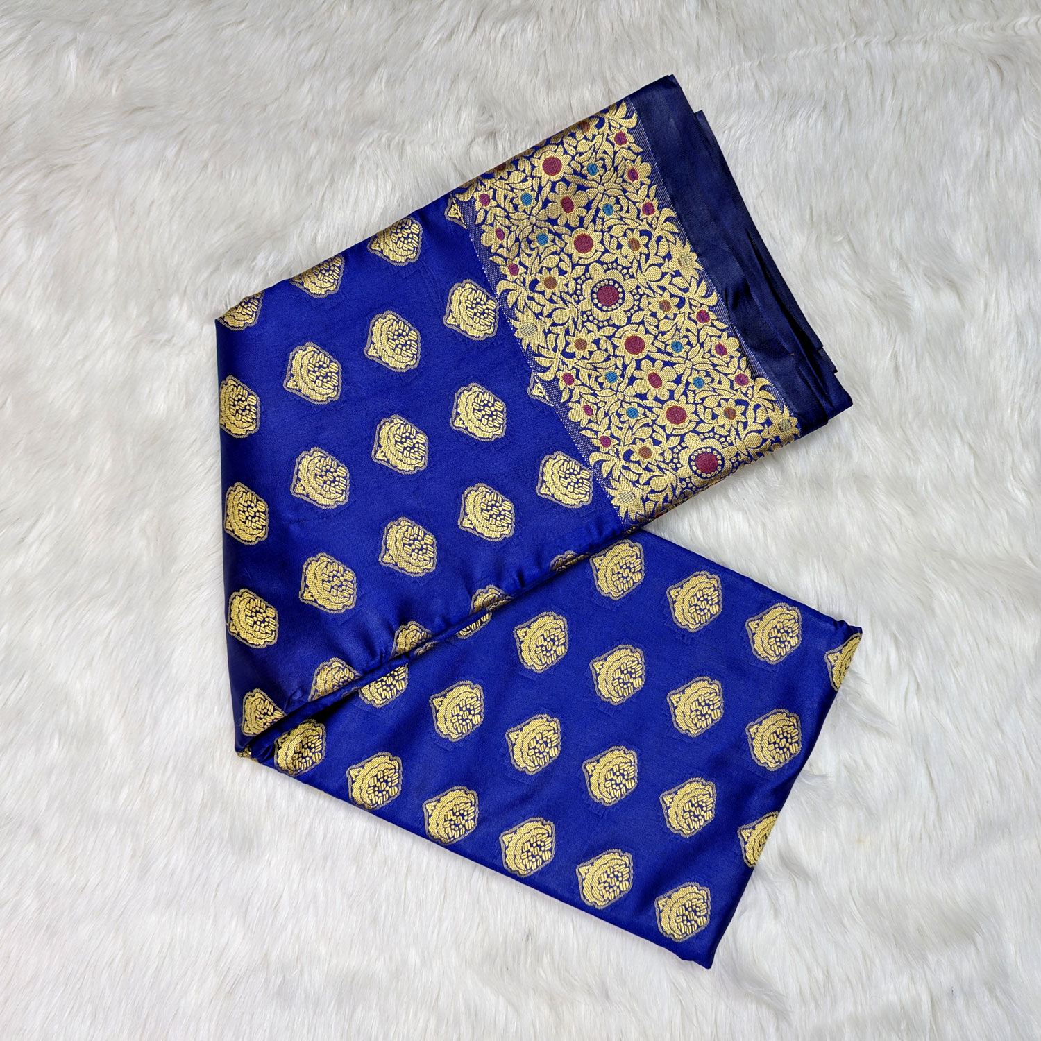 Premium Silk Katan Saree – Exclusive Design (Multiple Colors Available)