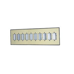 10  Hole Fiber Switch Board Off-White