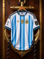 World Cup 2026 Embroidered Jersey, Mesh Fabric, 2 Colours