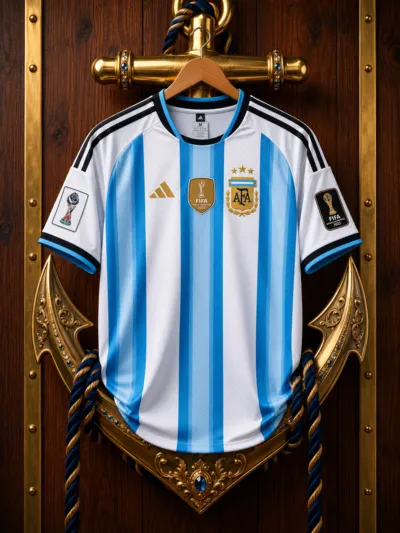 World Cup 2026 Embroidered Jersey, Mesh Fabric, 2 Colours