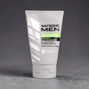 Watsons Men Oil Control Charcoal Cleansing Scrub 100g (Thailand)