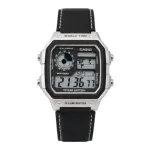 CASIO ILLUMINATOR LEATHER STRAP PREMIUM WATCH