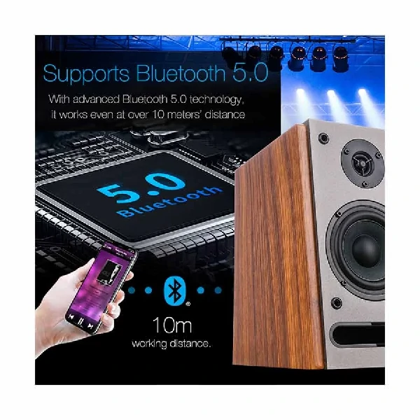 F&D R27BT Bluetooth Bookshelf Speaker