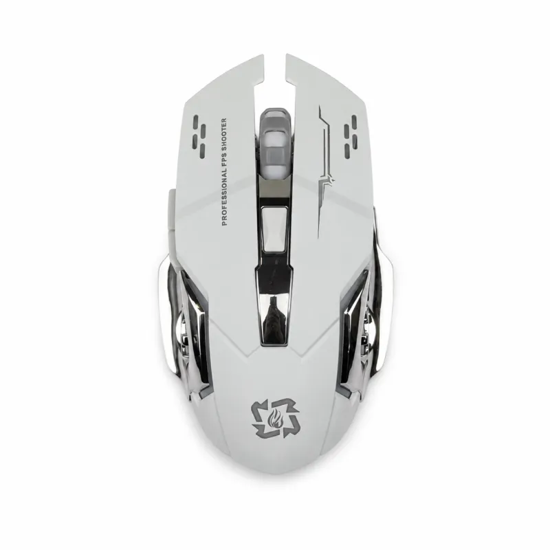 T1 & T2 Professional Wireless Gaming Mouse | Rechargeable Battery | Cool Backlight for FPS Shooter