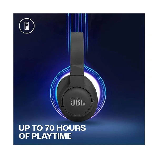 JBL Tune 770NC Black Wireless Over-ear Headphone