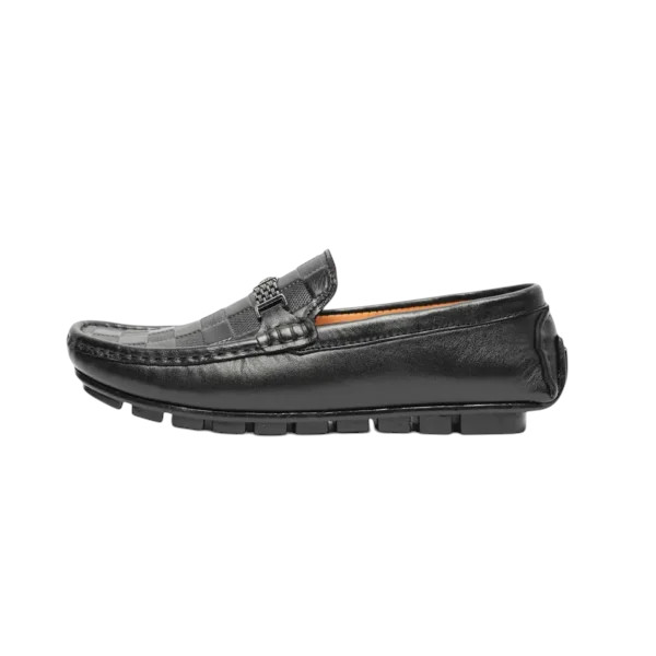 Black Chess Loafer