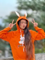 Women's Cotton Fleece Hoodie, 290-320 GSM, Sizes M to XL