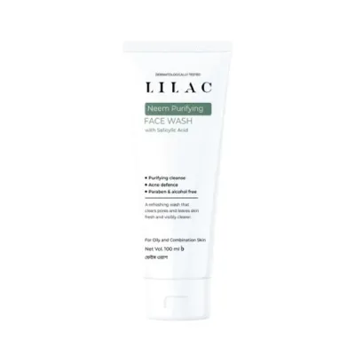 Lilac Neem Purifying Face Wash 100ml (Bangladesh)
