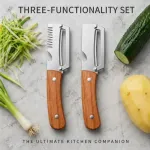 3-in-1 Multifunctional Vegetable Peeler & Cutter (2 Pcs)