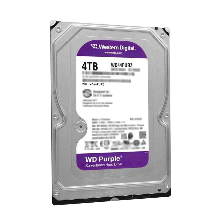 Western Digital Purple 4TB 3.5 Inch SATA 5400RPM Surveillance HDD