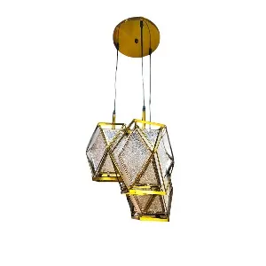 Qulik Modern GildEdge Cluster 3 Color Hanging Lights (QL-8006-3)