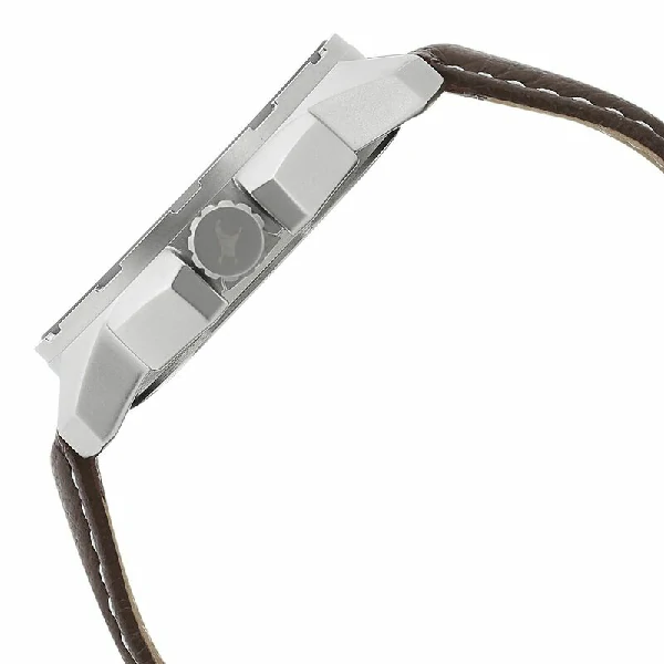 Fastrack NR3084SL02 Quartz Analog Grey Dial Leather Strap Watch