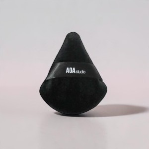 AOA Studio Velvet Puffs Makeup Sponge - Black (China)