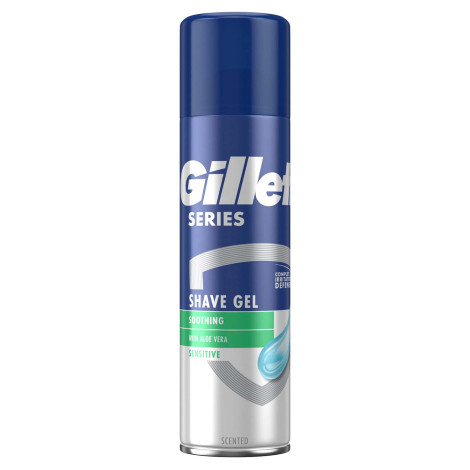 Gillette Series Aloe Vera Soothing Sensitive Shave Gel 200ml (UK)