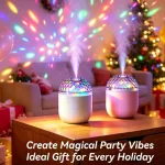 Crystal Projection Mini Lamp Humidifier