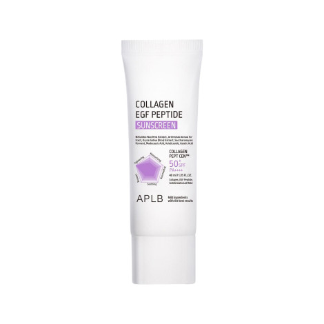 APLB Collagen EGF Peptide Sunscreen SPF50+ PA++++ 40ml (Korea)