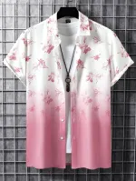 Men's Half Sleeve Slim Fit Cotton Shirt, M to XL