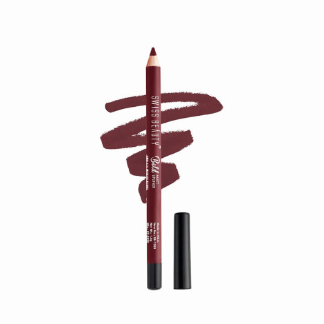 Swiss Beauty Bold Matte LipLiner - 09 Burgundy (China)
