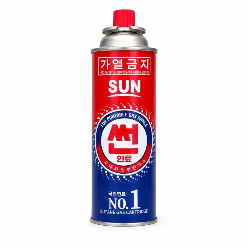 Sun Butane Gas Cartridge 220g – Portable & Leak-Proof High-Purity Fuel Canister for Camping Stoves, Heaters & Outdoor Cooking