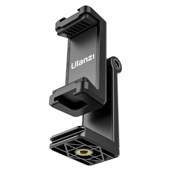 Ulanzi ST-22 360º Rotatable And Tiltable Mobile Holder Only With Double Cold Shoe Mount