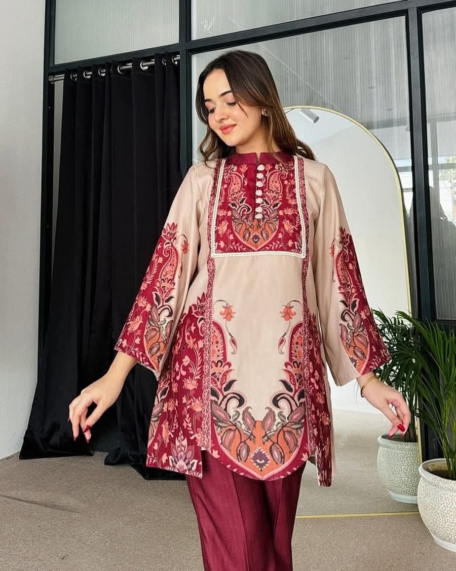 Women's Cotton Silk Dress Set, Sizes 38 to 46, 3 Colours