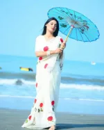 Chanderi Silk Saree for Daily and Festive Wear, 12 Haath