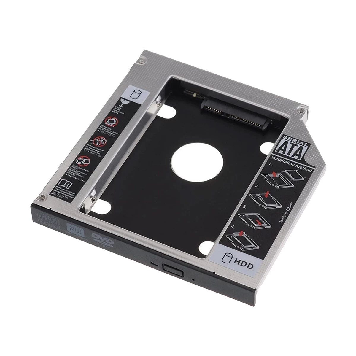 Internal 2.5 inch HDD/SSD Silver Slim Caddy