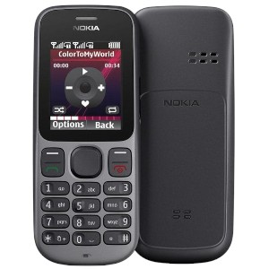 Nokia Asha 101 Dual Sim Mobile Phone Black Colour (Refurbished)