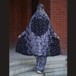 Elegant Palazzo long Khimar Set
