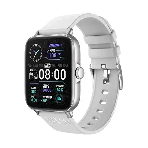 Colmi P28 Plus Silver Bluetooth Calling Smart Watch