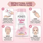 Pond's Pinkish Glow Translucent Powder 50ml (Thailand)