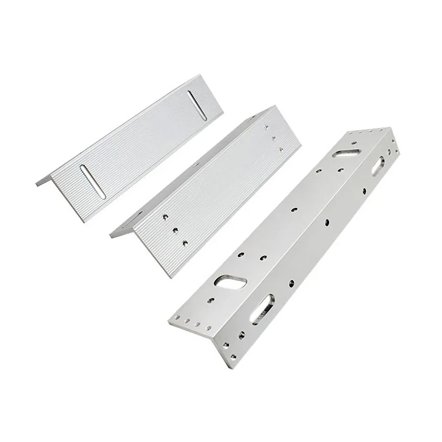 NexaKey NX-280SZL Magnetic Lock Z & L Bracket, Silver
