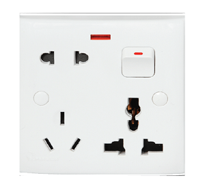 Super Star 8 Pin All Rounder Combined Socket