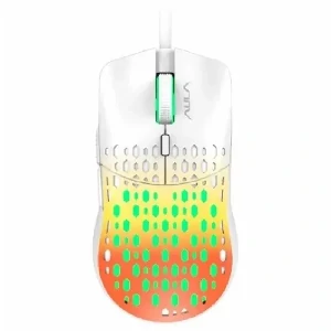 AULA S11 Pro Wired Gaming Mouse-Yellow Color