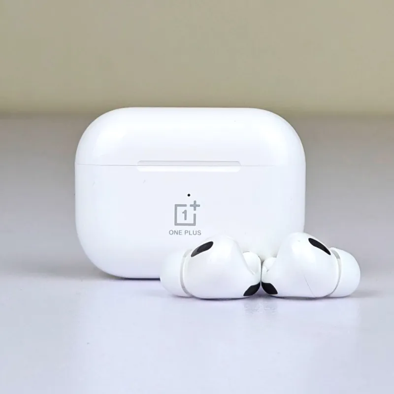 OnePlus AirRO3 True Wireless Bluetooth Earbuds – Noise Reduction TWS Earphones with 360mAh Battery & Clear Sound (White)