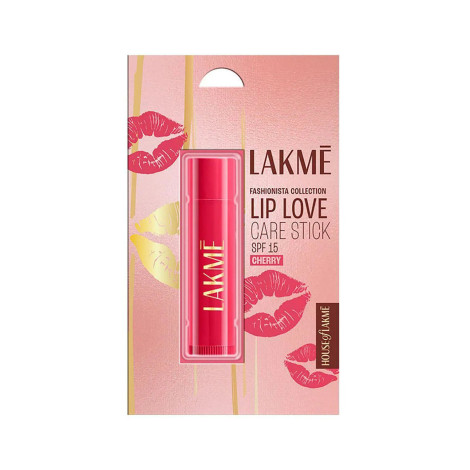 Lakme Lip Love Care Stick SPF15 Cherry 4.5gm (India)