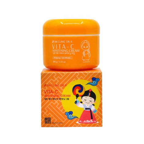 3W Clinic DR.K Vita-C Whitening Cream 100g (Korea)