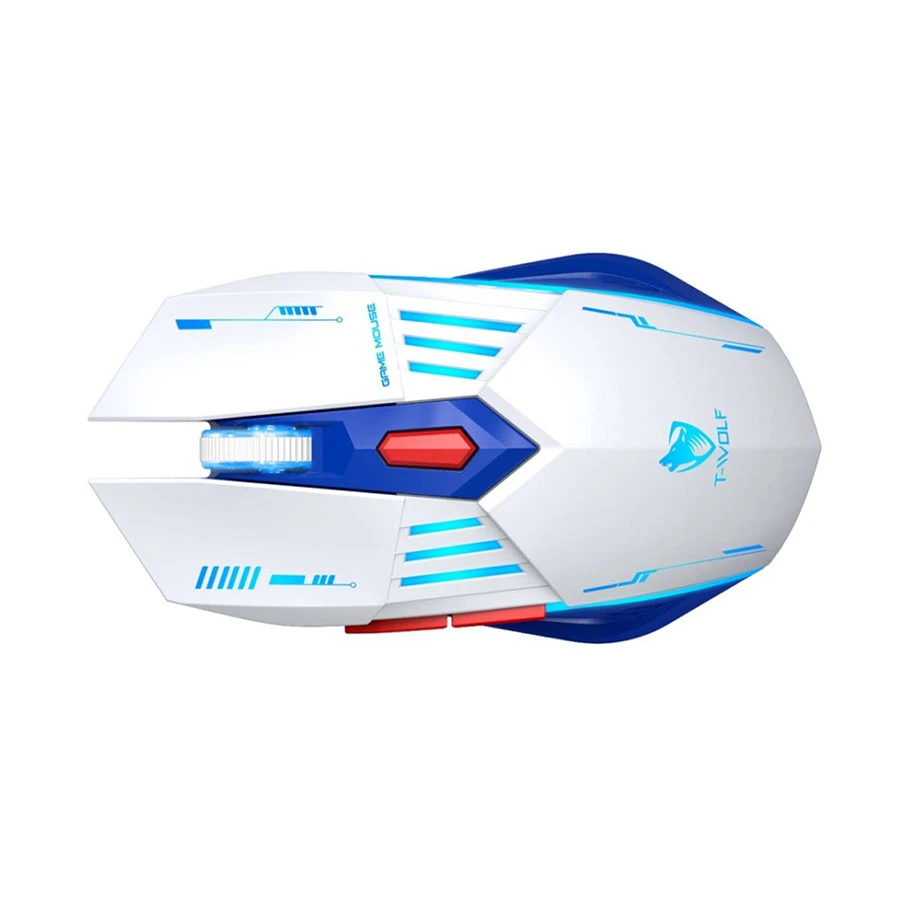 T-Wolf X7 RGB Multi Mode Gaming Mouse White
