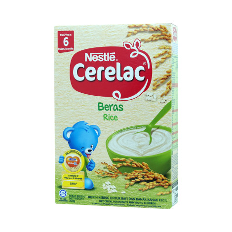 Nestle Baby Cerelac Rice (6 Month) - 200g (Singapore)